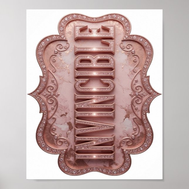 Clean Pink INVISIBLE Print (Front)