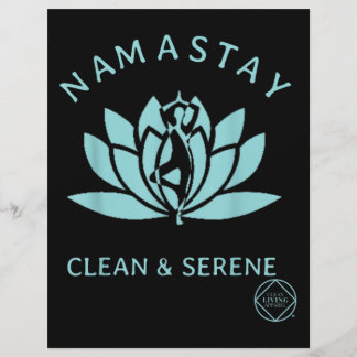 Clean & Serene Yoga Narcotics Anonymous Flyer