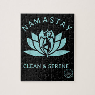 Clean & Serene Yoga Narcotics Anonymous Jigsaw Puzzle