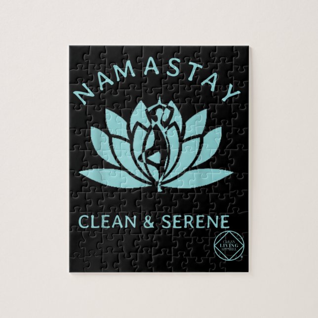 Clean & Serene Yoga Narcotics Anonymous Jigsaw Puzzle (Vertical)