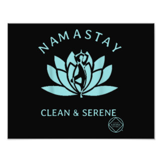 Clean & Serene Yoga Narcotics Anonymous Photo Print