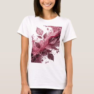 Clean Silver FLOWERS IN JUICE Graphic Tee