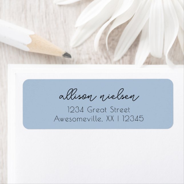 Clean Simple Minimal Informal Casual Light Blue (Insitu)