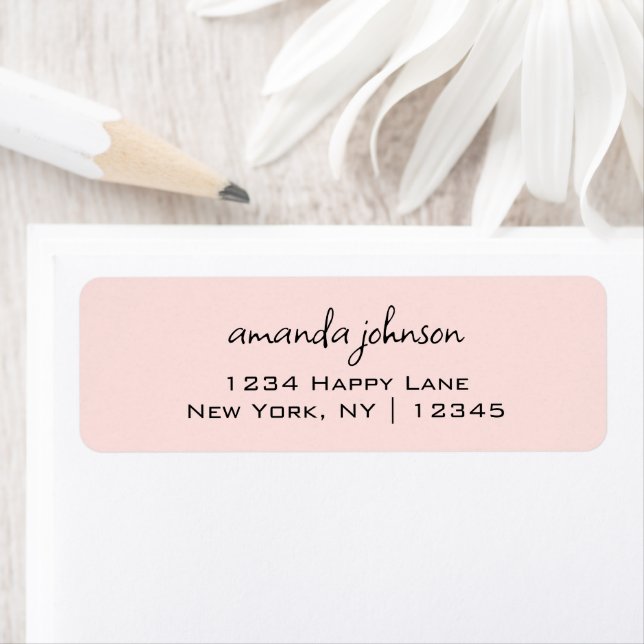 Clean Simple Minimal Informal Casual Light Pink (Insitu)