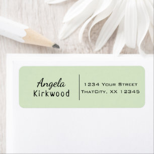 Clean Simple Minimal Informal Casual Sage Green