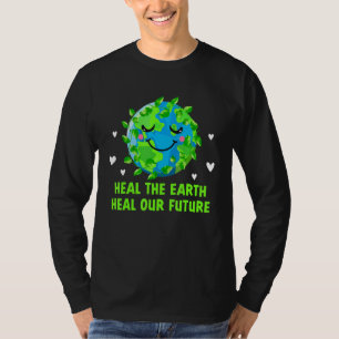 Clean the Beach Save the Reefs Ecology Ocean Ecosy T-Shirt