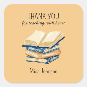 Clean Tutor Thank You Sticker Scan the QR code