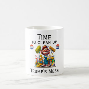 Clean Up Coffee Mug