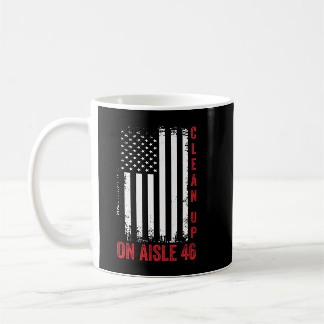 Clean Up On Aisle 46 Coffee Mug (Left)