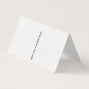 Clean White Minimalist Grandma Birthday Card