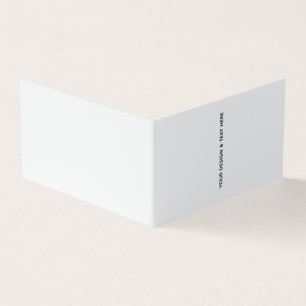 Clean White Minimalist Grandpa Birthday Card