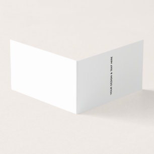 Clean White Minimalist Grandpa Birthday Card