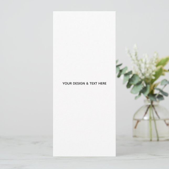 Clean White Minimalist Mum Appreciation Card (Standing Front)