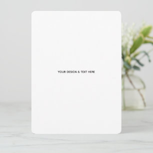 Clean White Minimalist Nurse Thank You Card