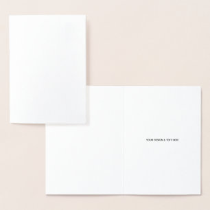 Clean White Minimalist Proposal Thank You Card