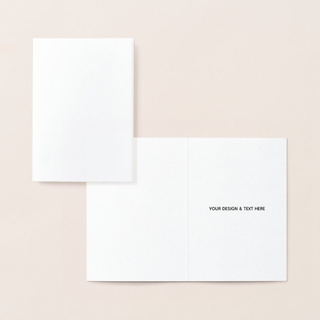 Clean White Minimalist Son Graduation Card (Display)