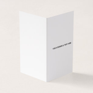 Clean White Minimalist Teacher Thank You Card