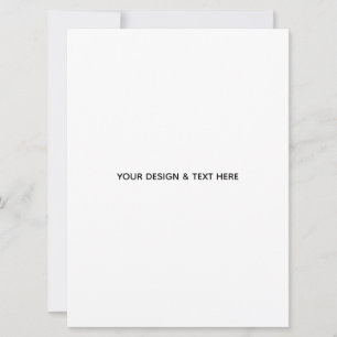 Clean White Minimalist Teacher Thank You Card