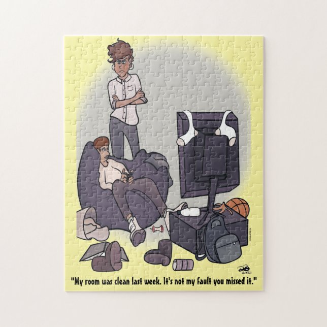 Clean Your Room Jigsaw Puzzle (Vertical)