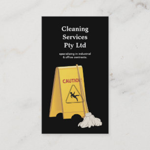 Cleaner Cleaning Service Business Profile Card