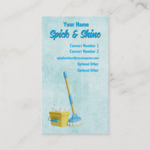 Cleaner Cleaning Service Business Profile Card