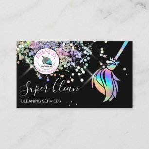 Cleaning Business Card 