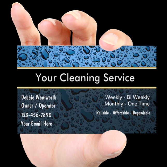 Cleaning Business Cards (Creator Uploaded)