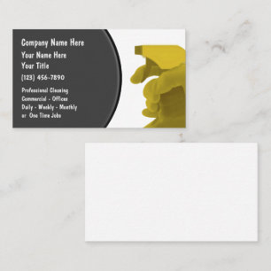Cleaning Business Cards
