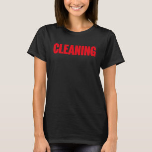 Cleaning Custodian Housekeeper  Maid Cleaning Crew T-Shirt