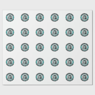 Cleaning House Chaos Cat Pet Lover Shirt Art - Cle Wrapping Paper