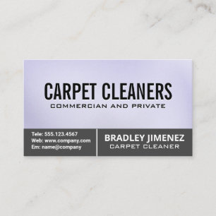 Cleaning Products House Keeping Business Card