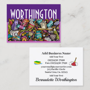 Cleaning Service Business Card