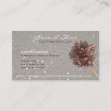 Cleaning Service Business Cards