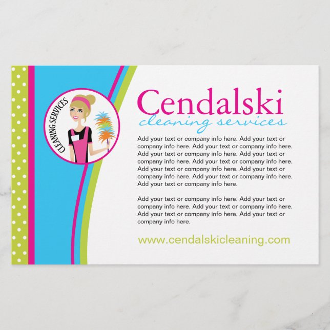 Cleaning Service Flyer (Front)