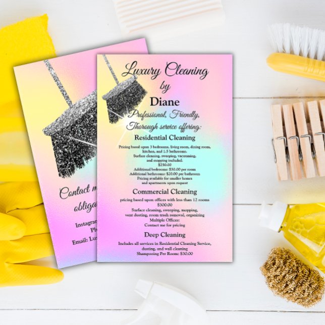 Cleaning Service House Office Keeping Maid  Flyer (Cleaning Service House Office Keeping Maid Flyer)