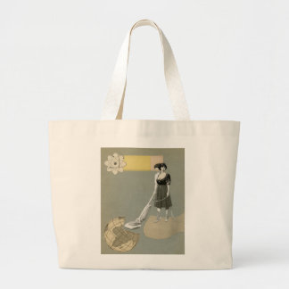 Cleaning Service Large Tote Bag