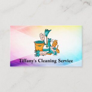 Cleaning Service   Maid Tools Business Card