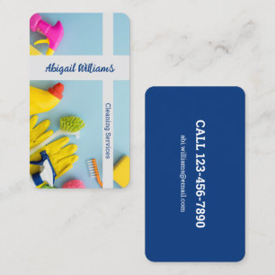 Cleaning Services Business Card