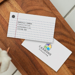 Cleaning Services Business Card