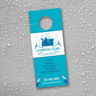 Cleaning Services Door Hanger