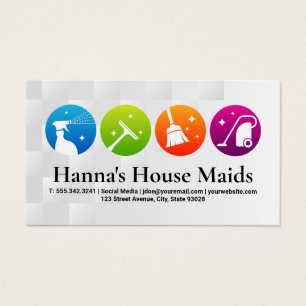 Cleaning Services Icons   Maid