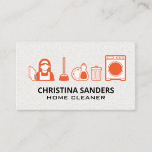 Cleaning Supplies and Services Business Card