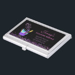 Cleaning Supplies Housecleaning Maid Service Business Card Holder<br><div class="desc">Sparkle Cleaning Supplies Cleaning Service Business Card Case. A cute and professional way for holding all your business cards. Personalise this with your own name and details.</div>