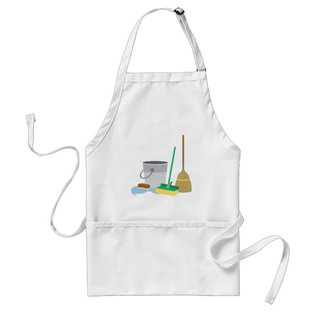 Cleaning Supplies Standard Apron (Front)