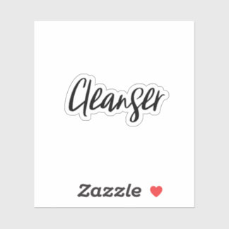 Cleanser Storage Sticker