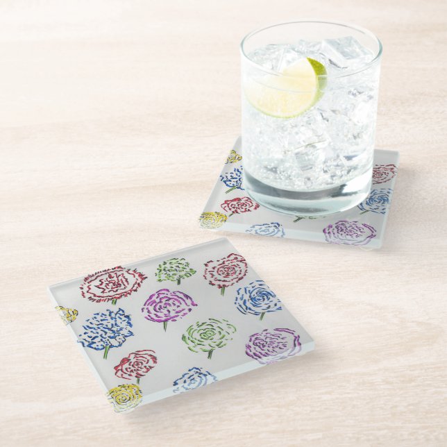 Clear Art Coaster (Angled)