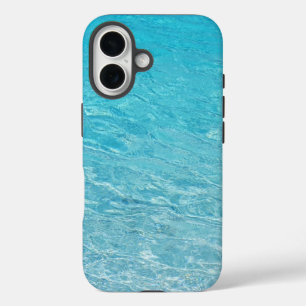 Clear Blue Sea iPhone 16 Case