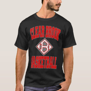 Clear Brook Wolverines Basketball T-Shirt