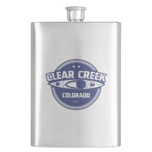 Clear Creek, Colorado Hip Flask