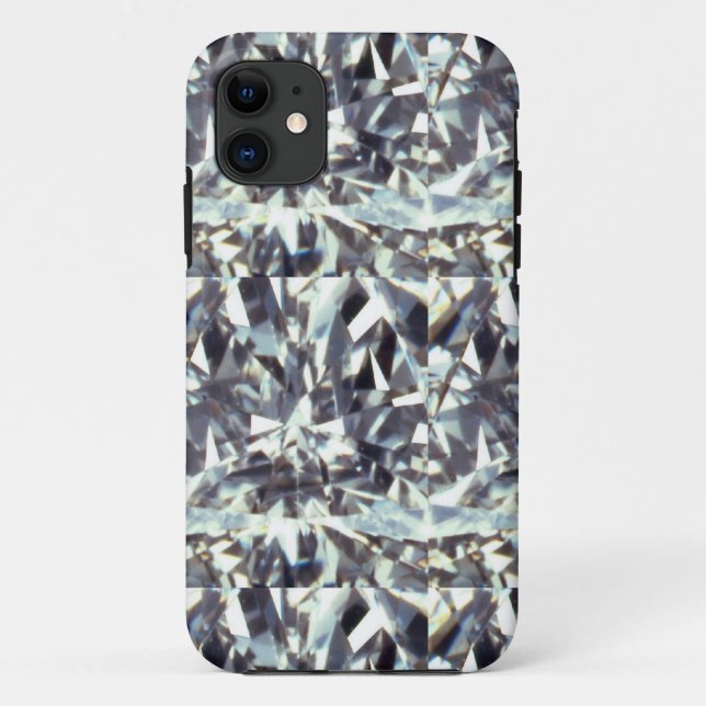 clear gem stone, diamond Case-Mate iPhone case (Back)
